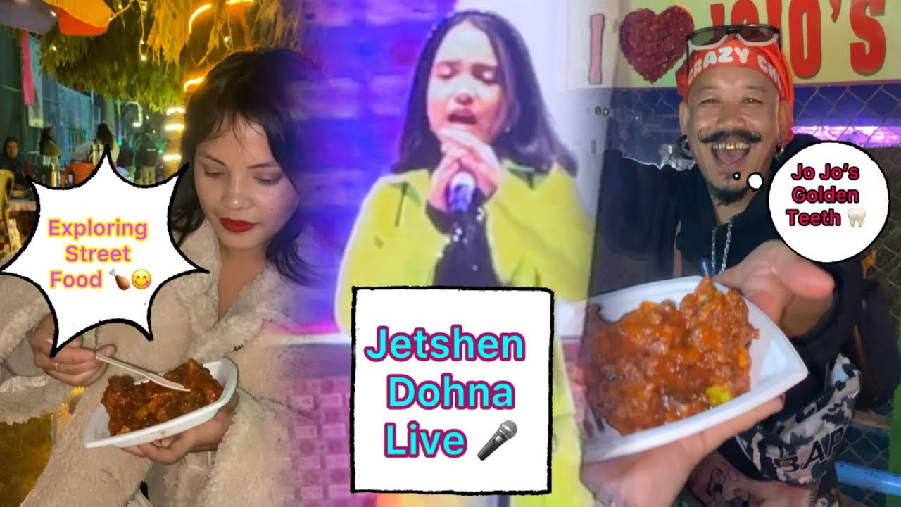 Jetshen Dohna Live Performance at Jorethang Maghey Mela 2025 | Street Food | Exploring | Sikkim