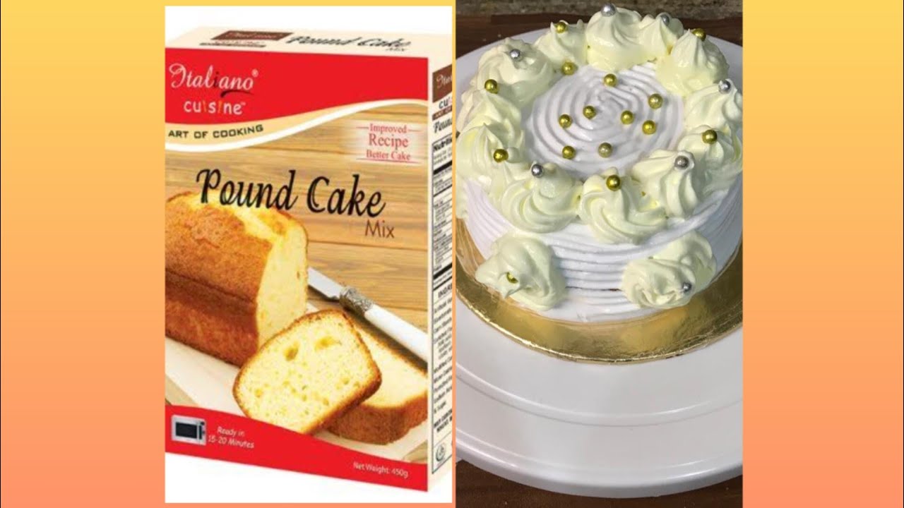 Italiano Pound Cake Mix Review|U Make Bento Cake Easily