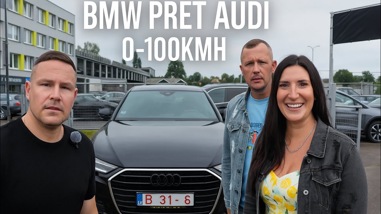 🏁0-100KM/h GODĪGS BATLS - BMW 3.0i PRET AUDI 3.0i