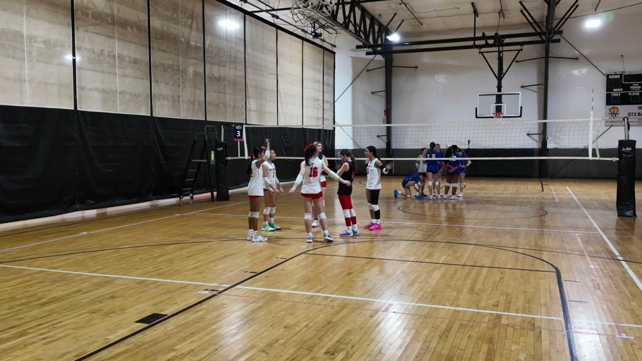 AAU Champions League Week1 Game 3 Set 1: Lost 15-25 (vs Northeast Orange)