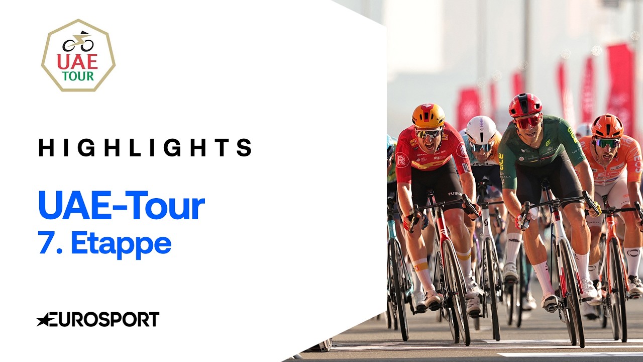 UAE-Tour I 7. Etappe I Highlights deutsch I Radsport