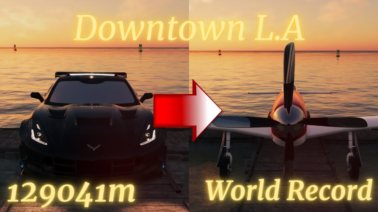 The Crew 2 | Downtown L.A Escape [129041m - World Record -