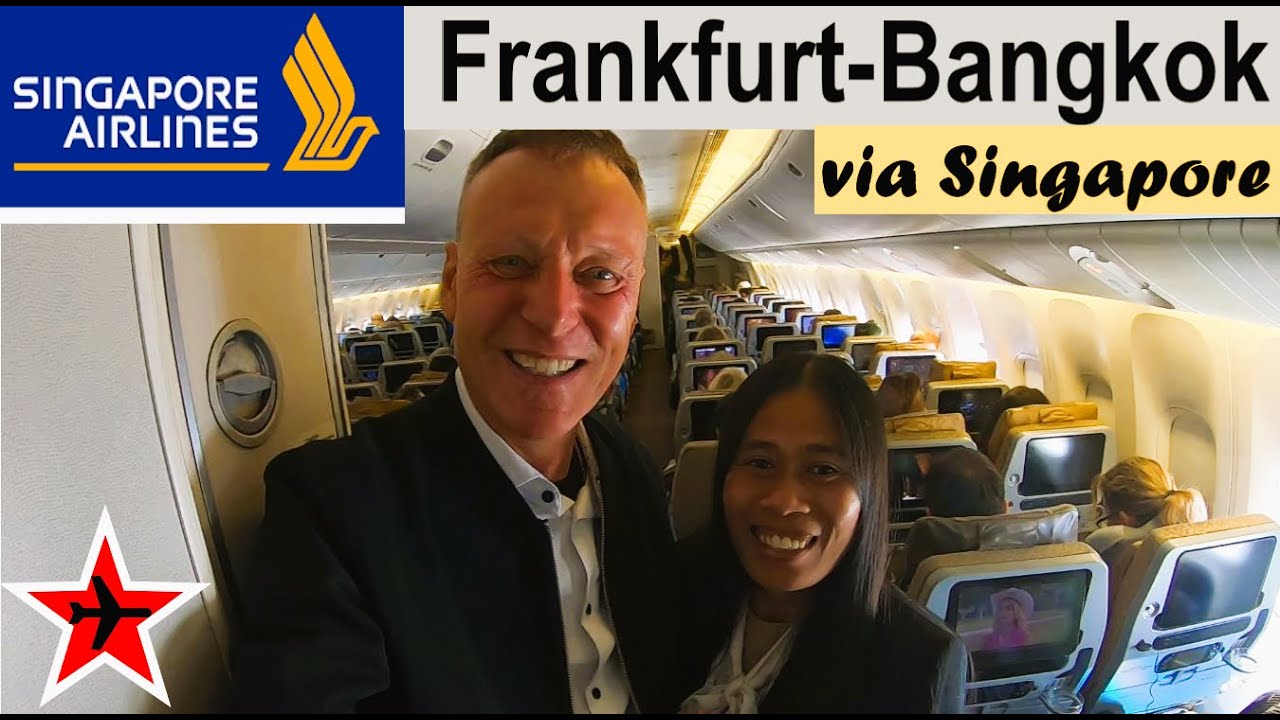 Singapore Airlines Economy Class Trip Report || Mit Transit via Singapur nach Bangkok