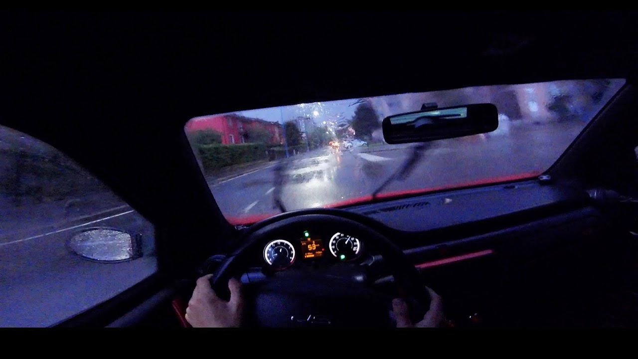 LIGIER JS50 SPORT DCI: Diluvio e Strade Allagate - POV