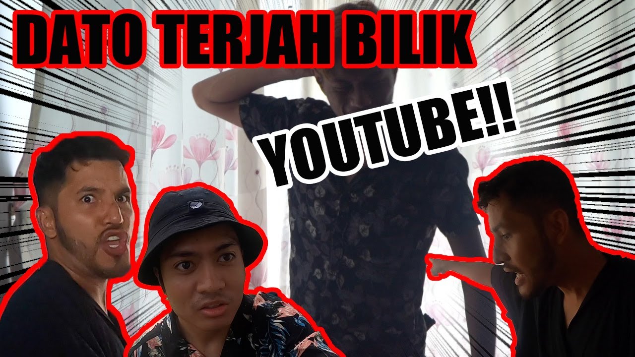 TERKEJUT! BILIK YOUTUBE KENE TERJAH DENGAN DATO(PRANK+DRAMA) - Team Terlajak Laris