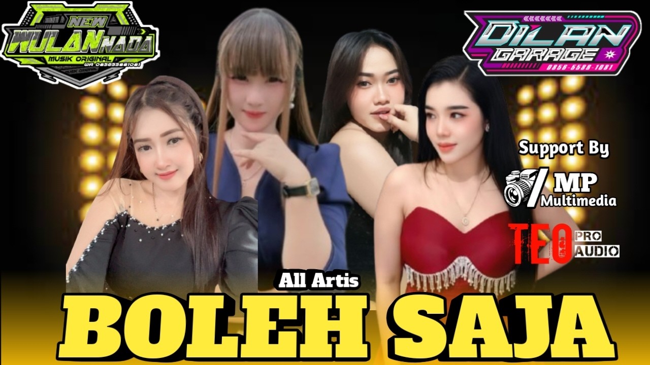 BOLEH SAJA ~ ALL ARTIS ~ NEW WULAN NADA VERSION - COVER