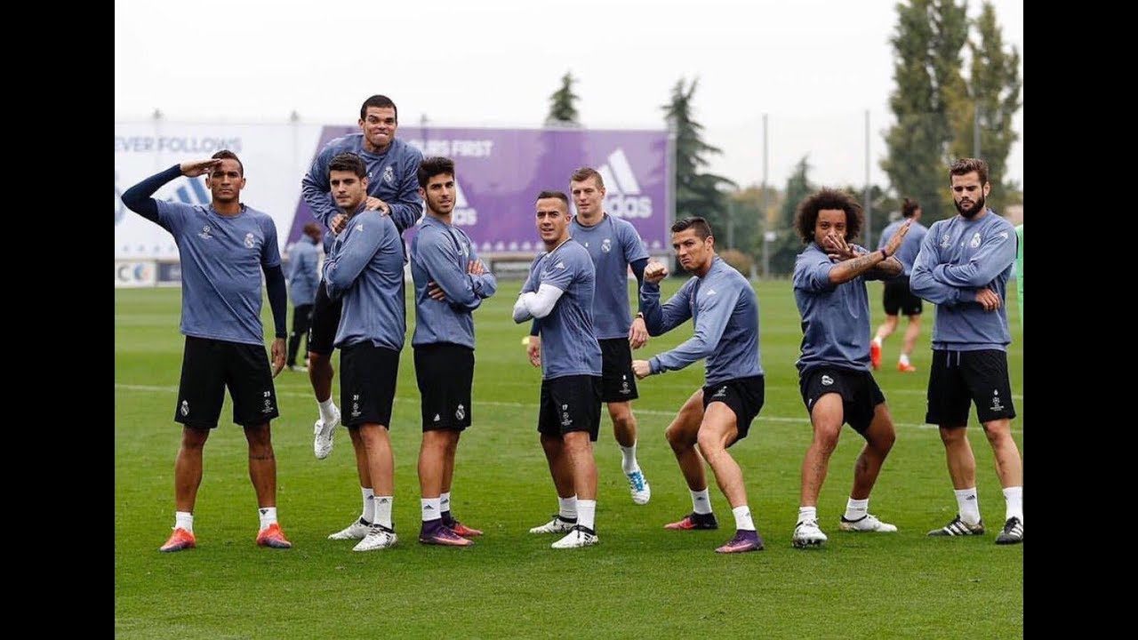 Real Madrid Funny Moments | 2013-2017 | Nutmeg | Training | Fighting | Skills