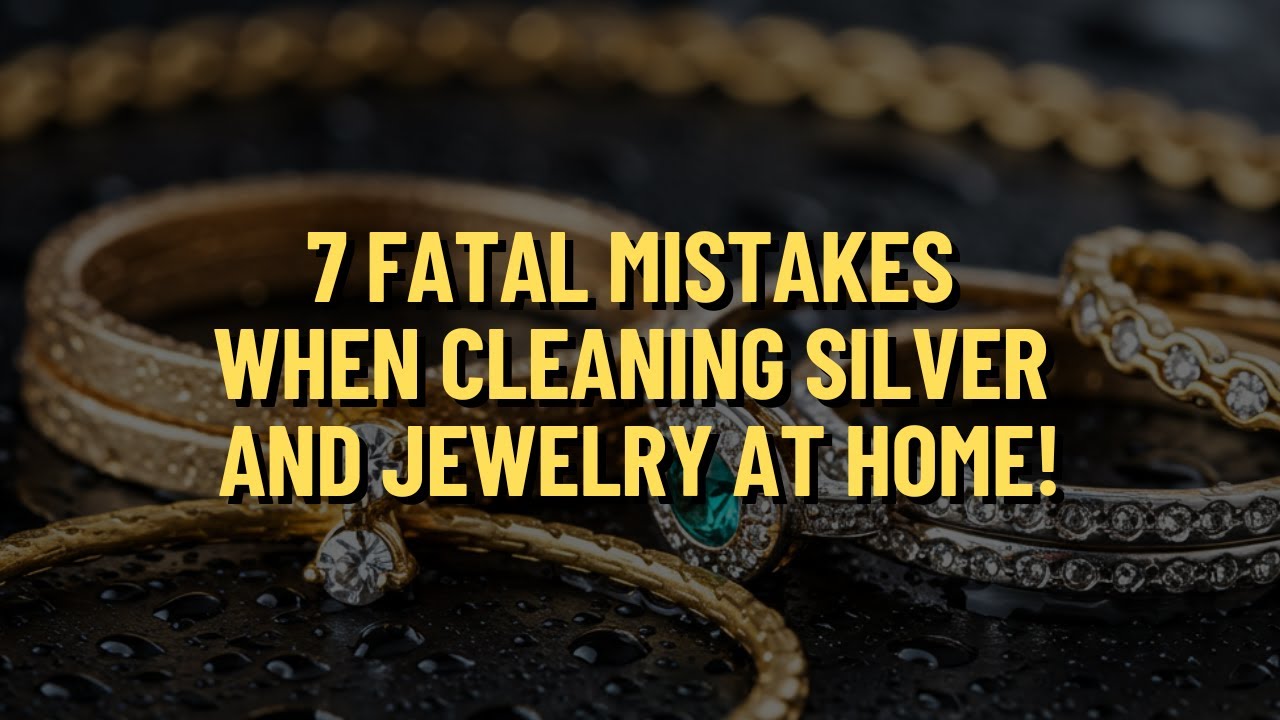 How to Clean Jewelry and Silver Without Causing Irreversible Damage. - Total Cleaning  Organization