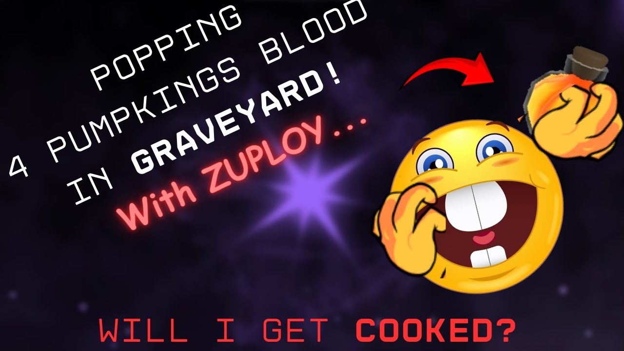 Popping 40 potions in the HALLOWEEN UPDATE w/ Zuploy