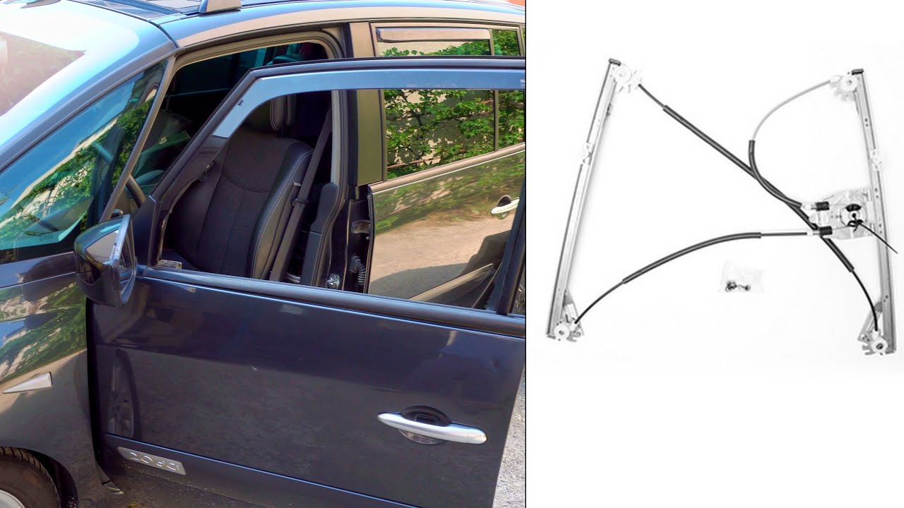 Renault Espace IV | Driver / Left-Front window regulator (PRASCO RN154W024, without motor)