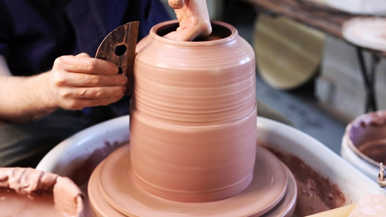 Making a Large Stepped Lidded Jar &mdash; From Start to Finish
