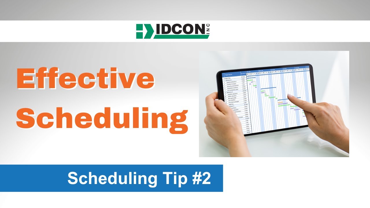 What is Effective Maintenance Scheduling? Maintenance Scheduling Tip #2