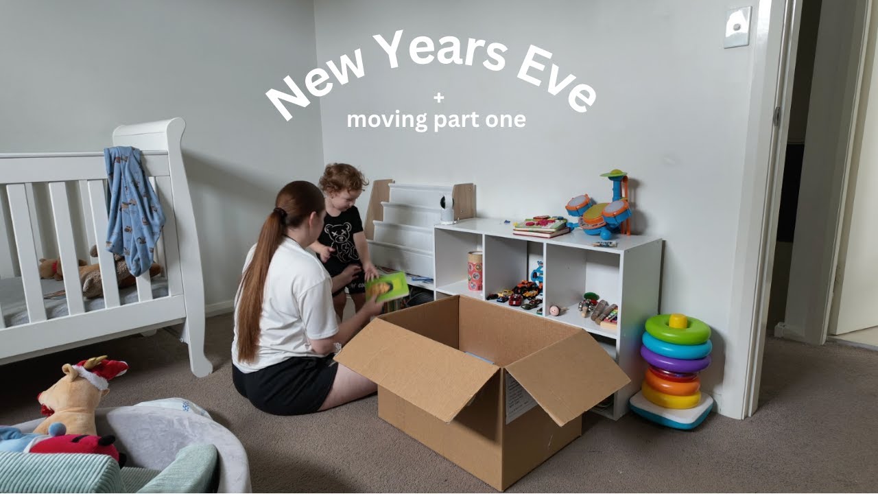 Moving vlog part one + new years eve