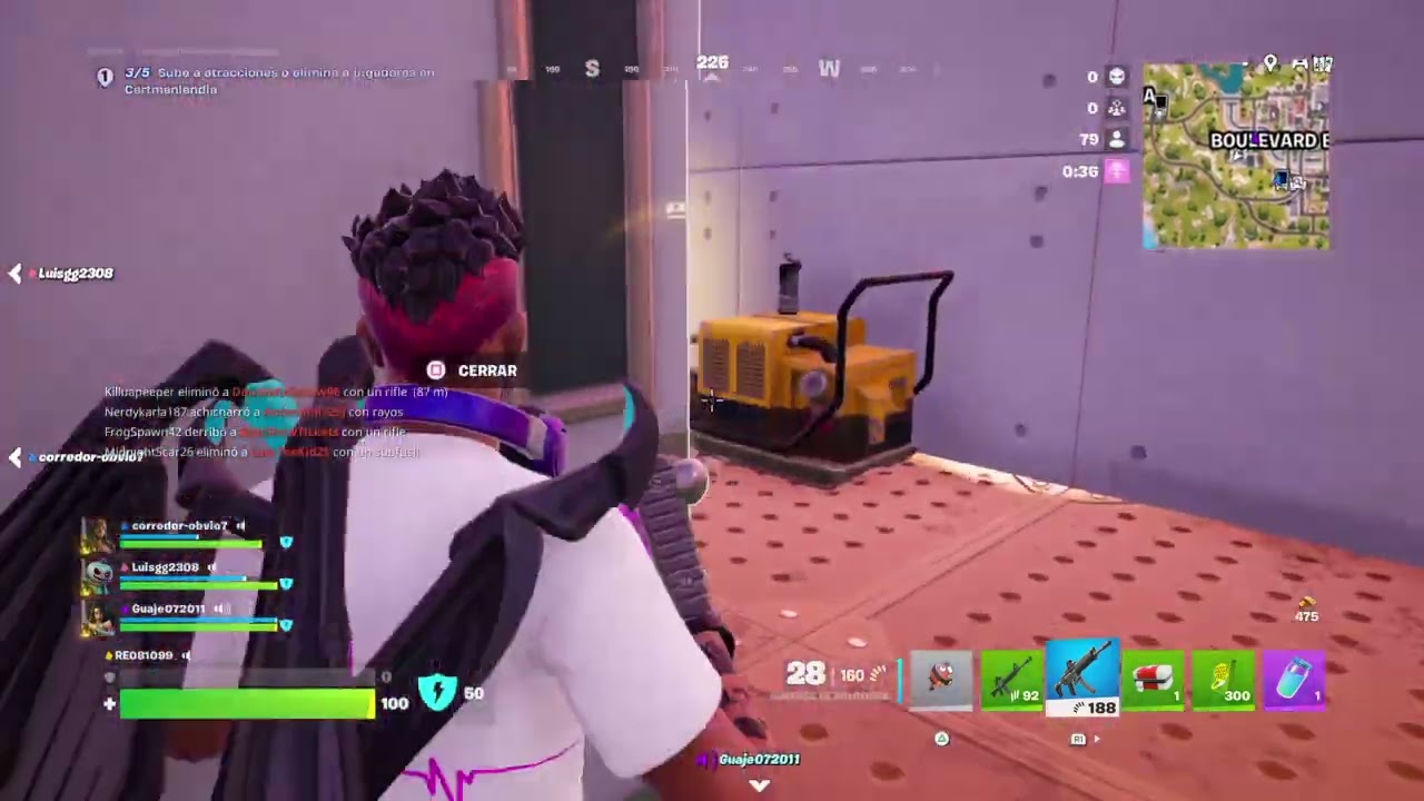 Fortnite hacen bukake a luis