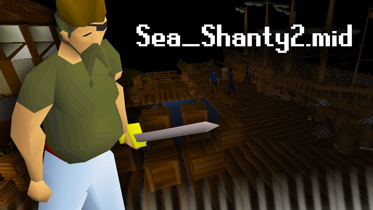 Sea Shanty2 (from Runescape) - Piano Tutorial