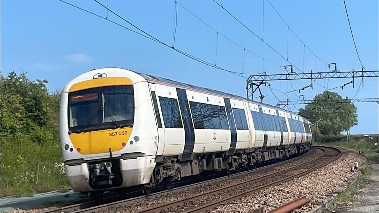 A Few Trains At Benfleet Foot Crossing - 2/5/23 - LTS Mainline c2c