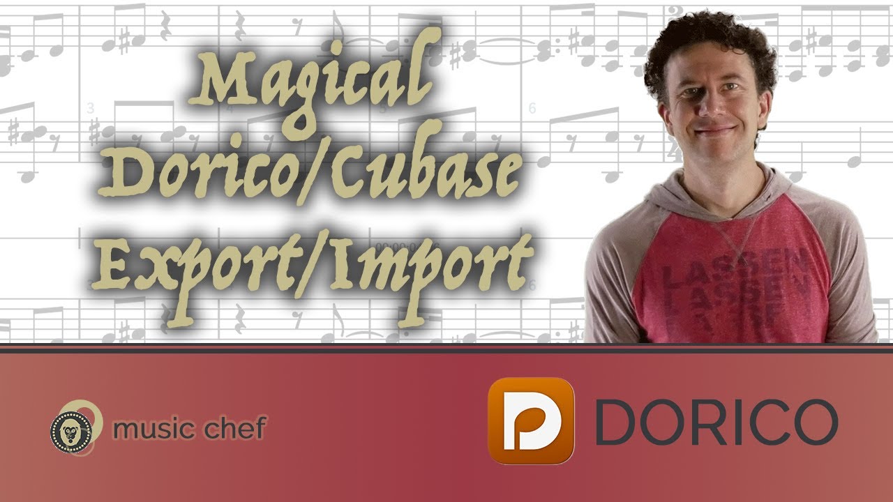 Волшебный рабочий процесс экспорта/импорта Dorico/Cubase