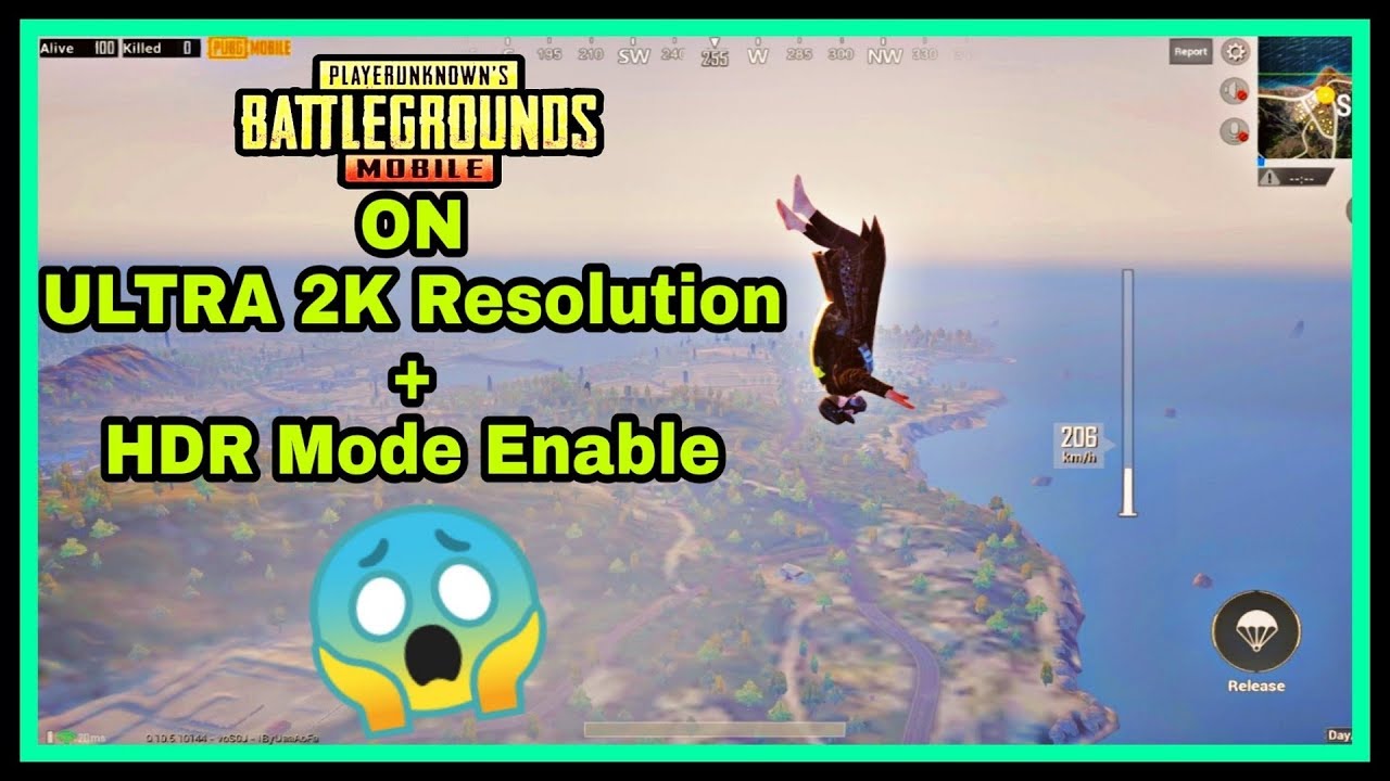 PUBG MOBILE ULTRA 2K Resolution + HDR 1080p 60FPS GAMEPLAY Mr IG