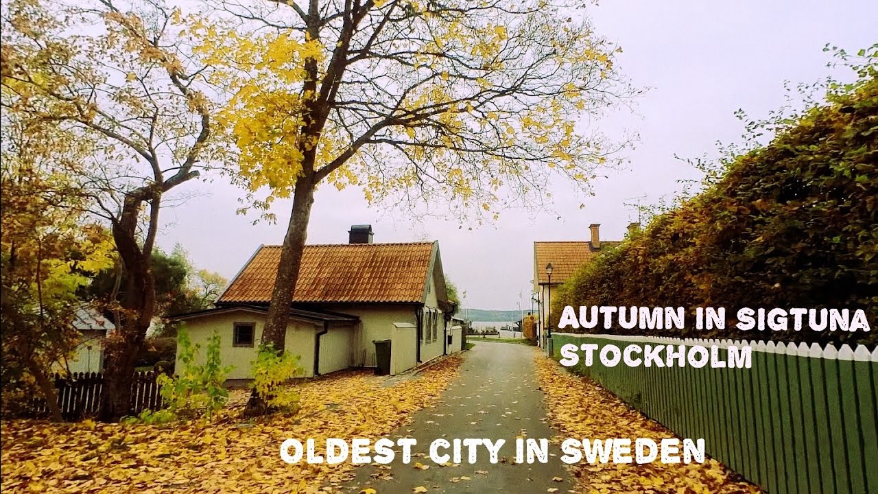 Oldest City In Sweden: SIGTUNA, Walking Tour #84