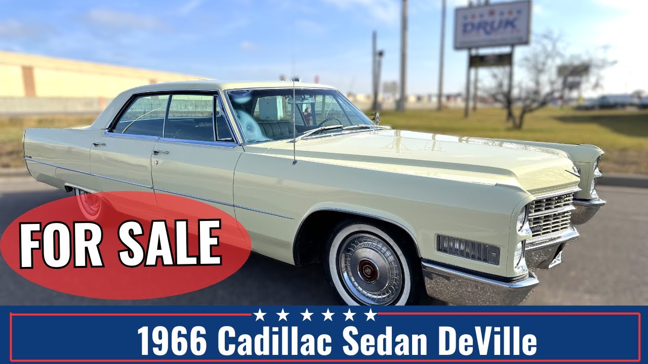 1966 Cadillac Sedan DeVille  ** FOR SALE ** #usa #cadillac #classiccars