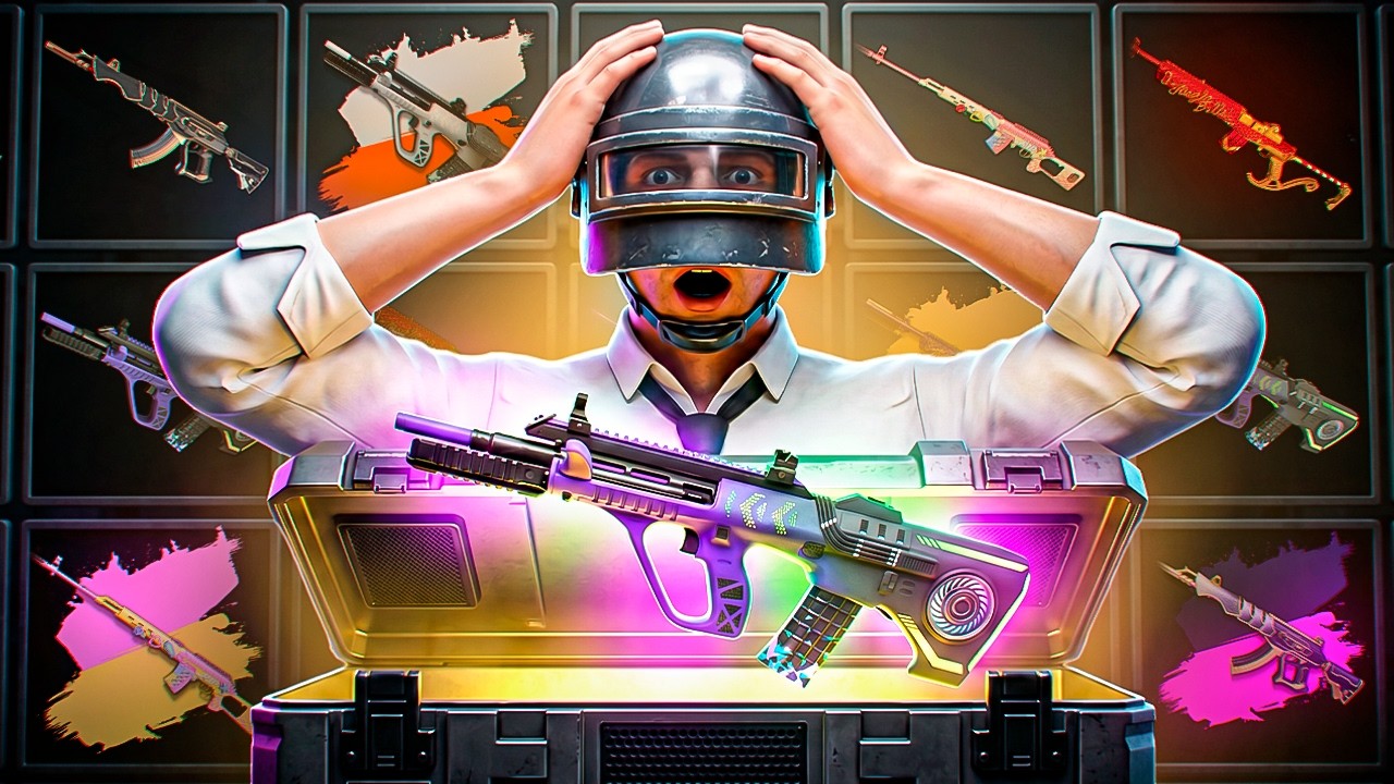 100,000 rubles on the BLACK MARKET in PUBG! I made a huge mistake... Crazy OPEN CASE in PUBG on PC