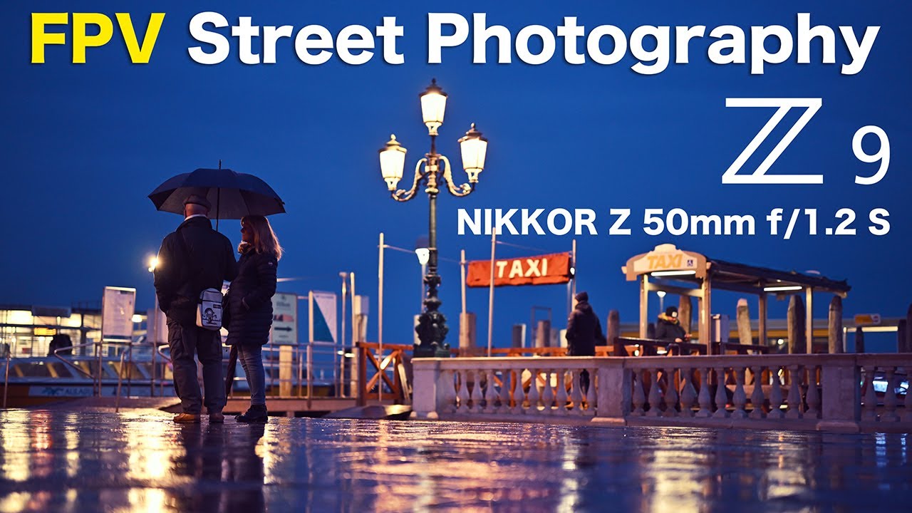 [POV] フォトグラファー目線で見る　ストリートスナップ at ヴェネチア編　Nikon Z 9 & Z 50mm F1.2S  でドラマチックな写真を撮る