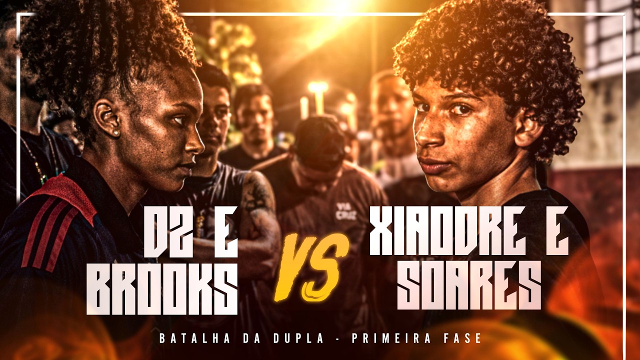2D E BROOKS X SOARES E XIAO DREE | 1° FASE | 1° DO ANO | ARACRUZ-ES