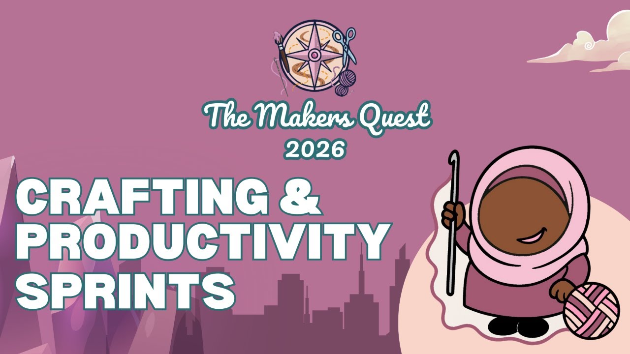 Craft With Me LIVE ✂️ | Maker’s Quest 2026 Crafting & Productivity Sprints 18.1.26