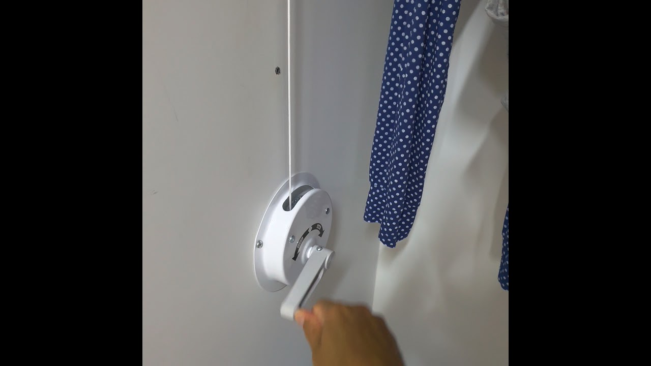 Varal de teto com manivela, é bom?