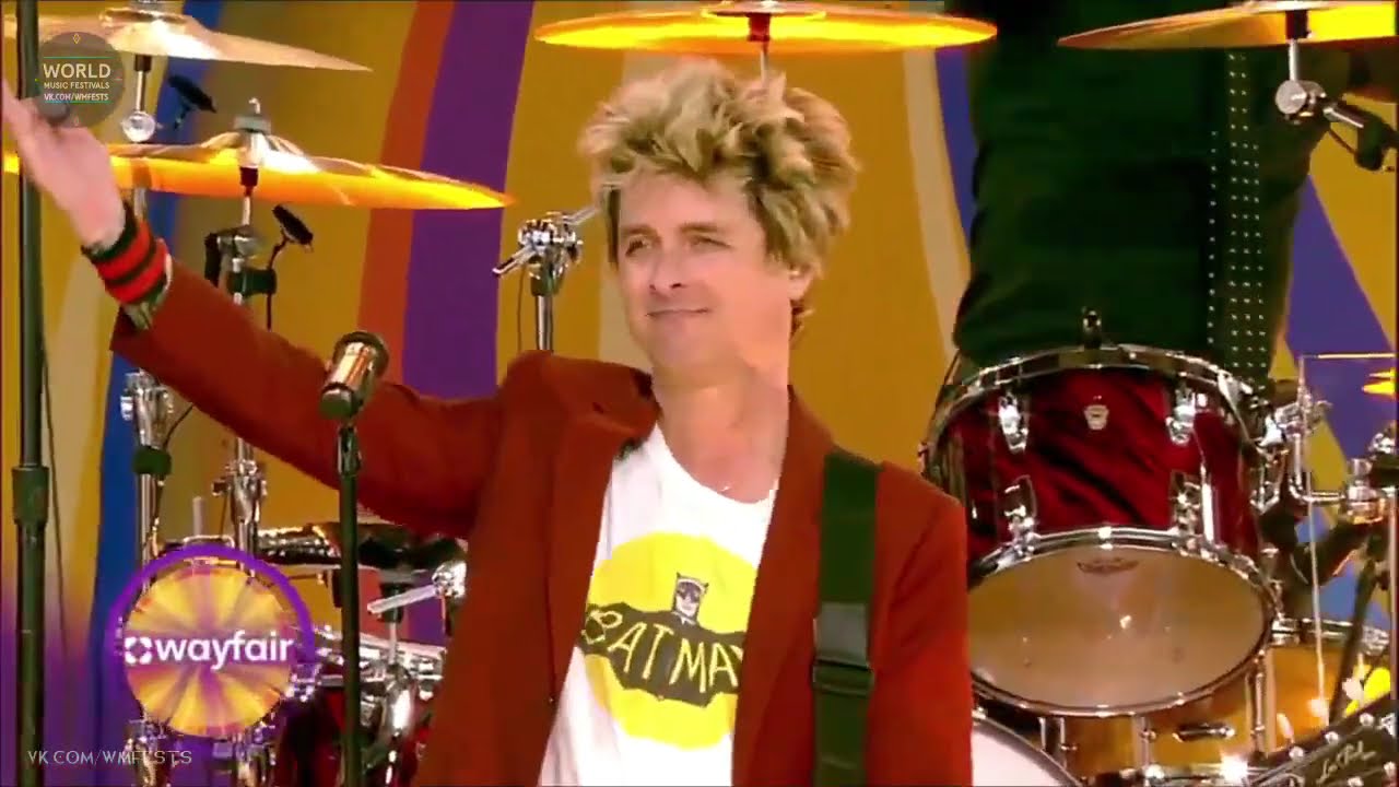 Green Day at Good Morning America Summer Concert Series 2024