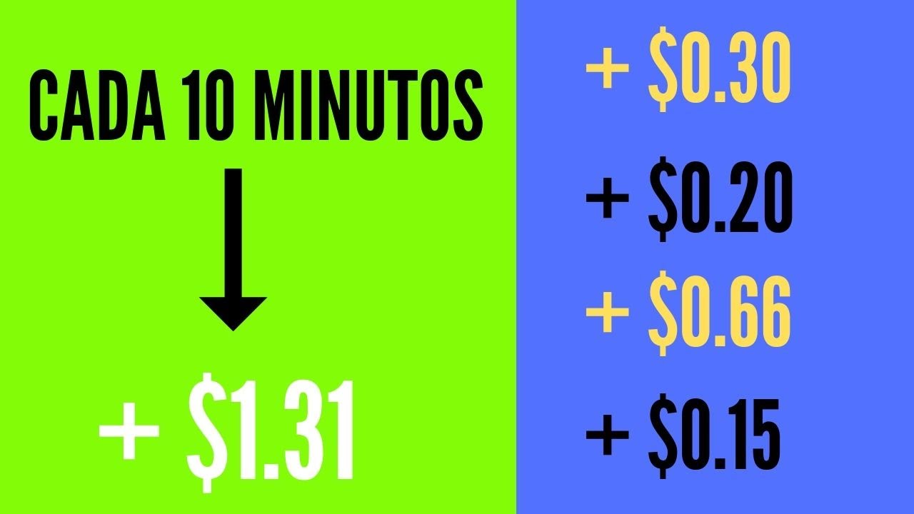 💲 Gana 1 Dolar Cada 10 Minutos SIN INVERTIR / Como Ganar DINERO en internet [2020] 🤑