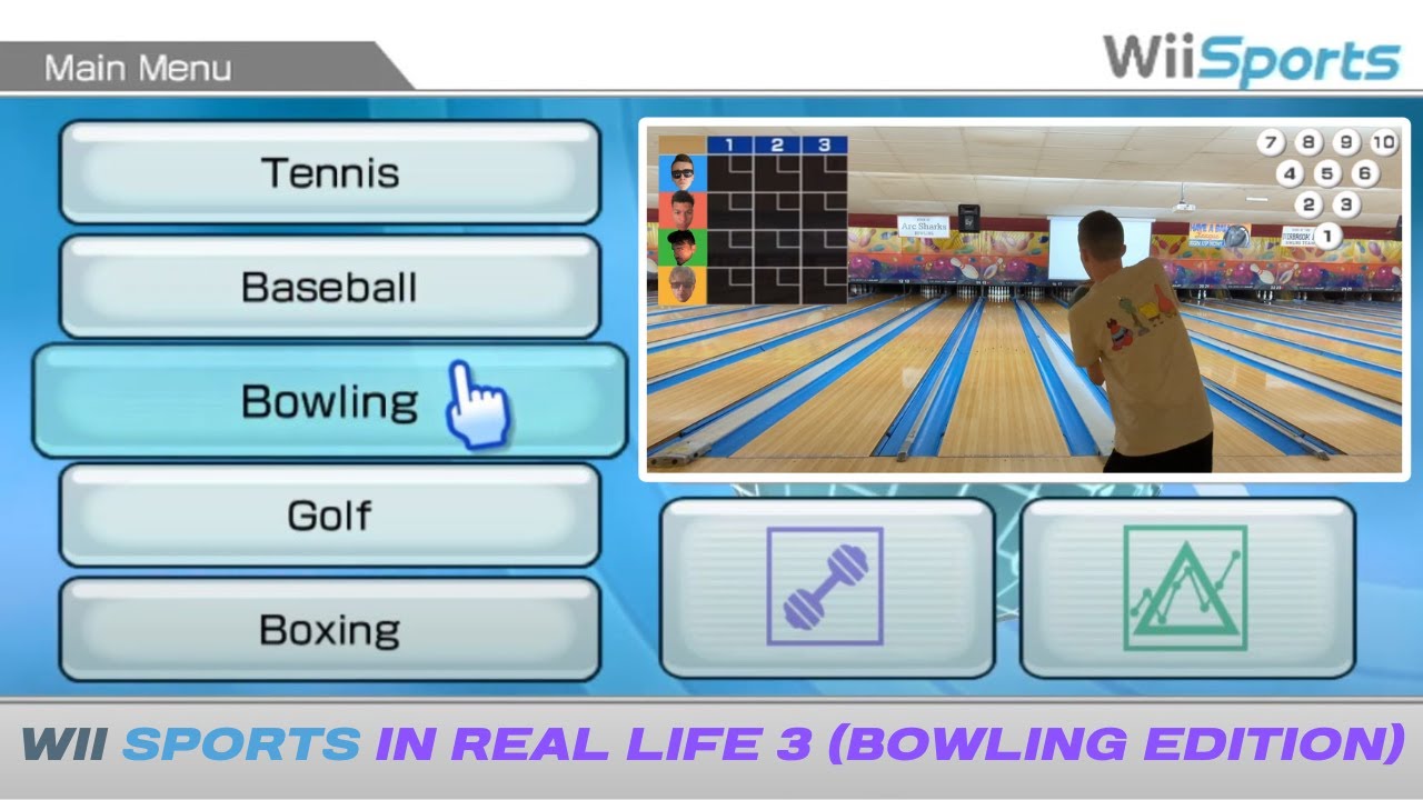 Wii Sports In Real Life 3 (Bowling Edition)