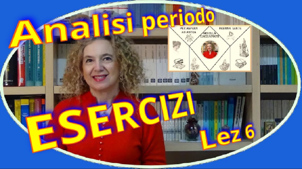 ESERCIZI di ANALISI del PERIODO lez.6
