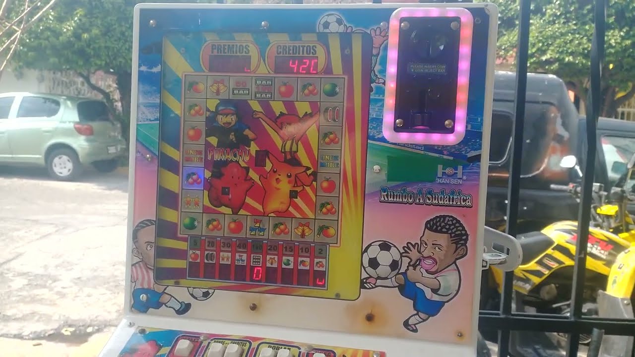 Error o codigo 02 imposible cuando no es el hooper Maquina tragamonedas Pikachu  Peluso Tv