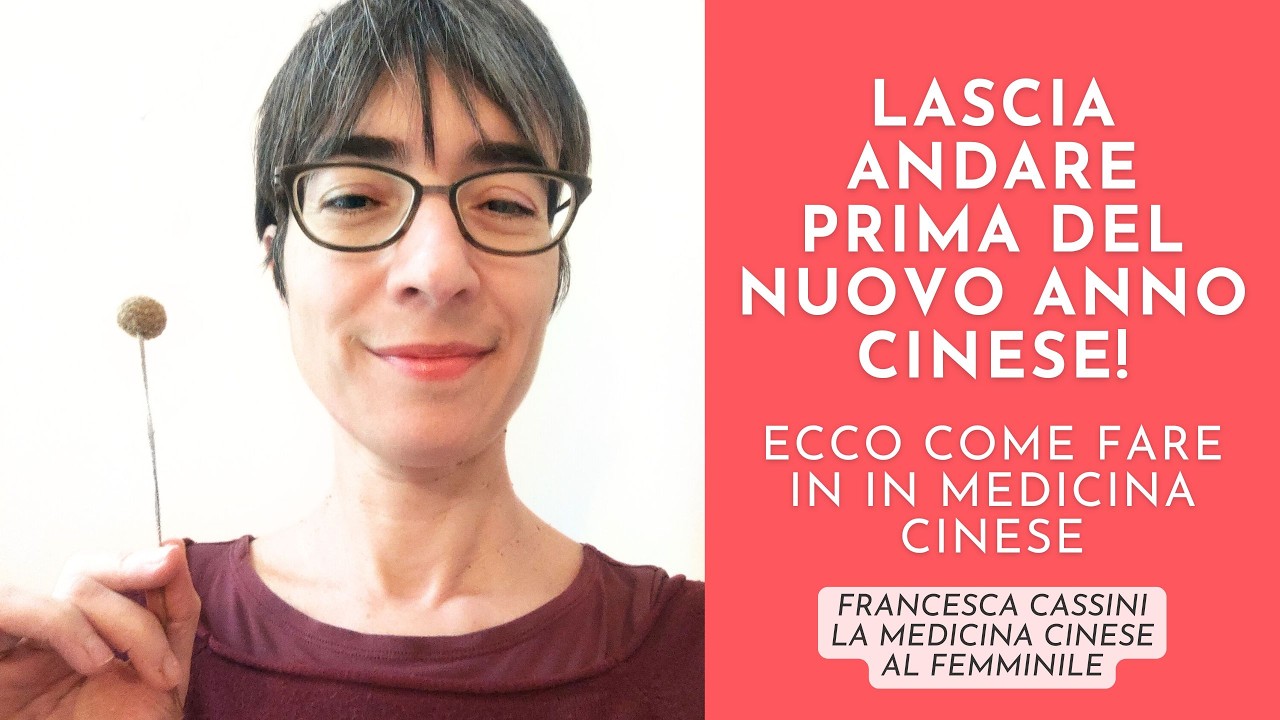 Lascia andare prima del nuovo anno cinese!