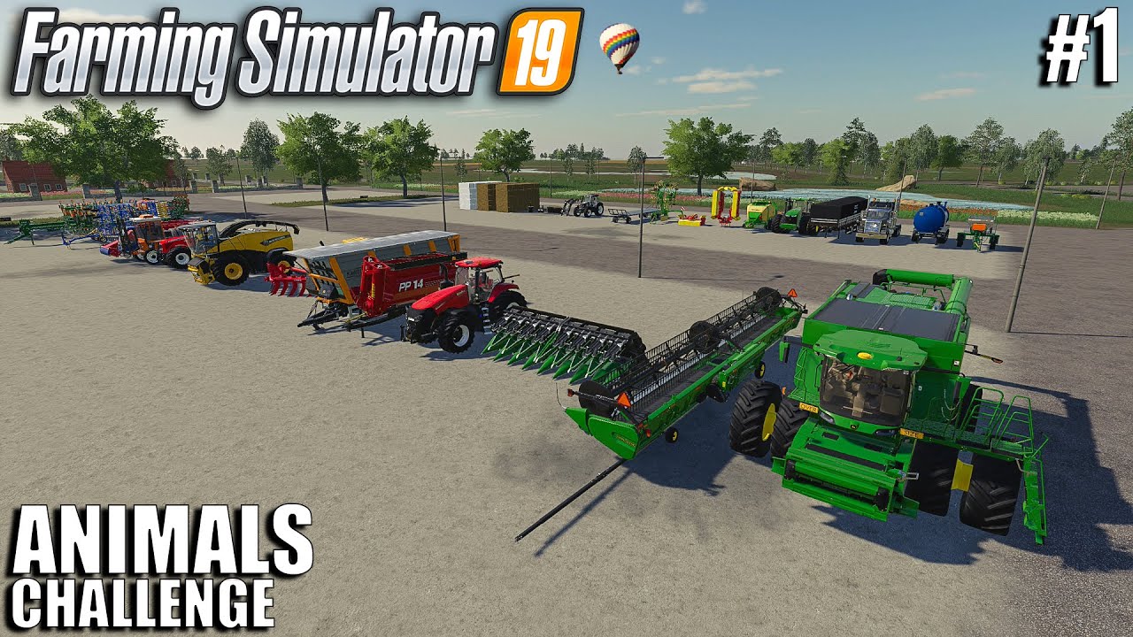 This is a New Challenge | Animals Challenge | Timelapse 1 | Farming Simulator 19