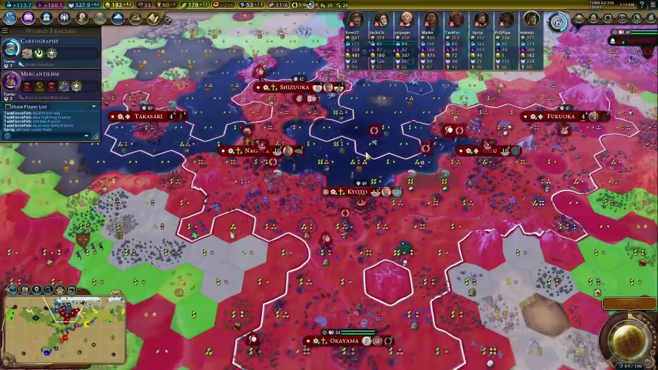 ALL HAVE WAR CIV 6 CCC ON JAPAN 2026 (Part 8/14)