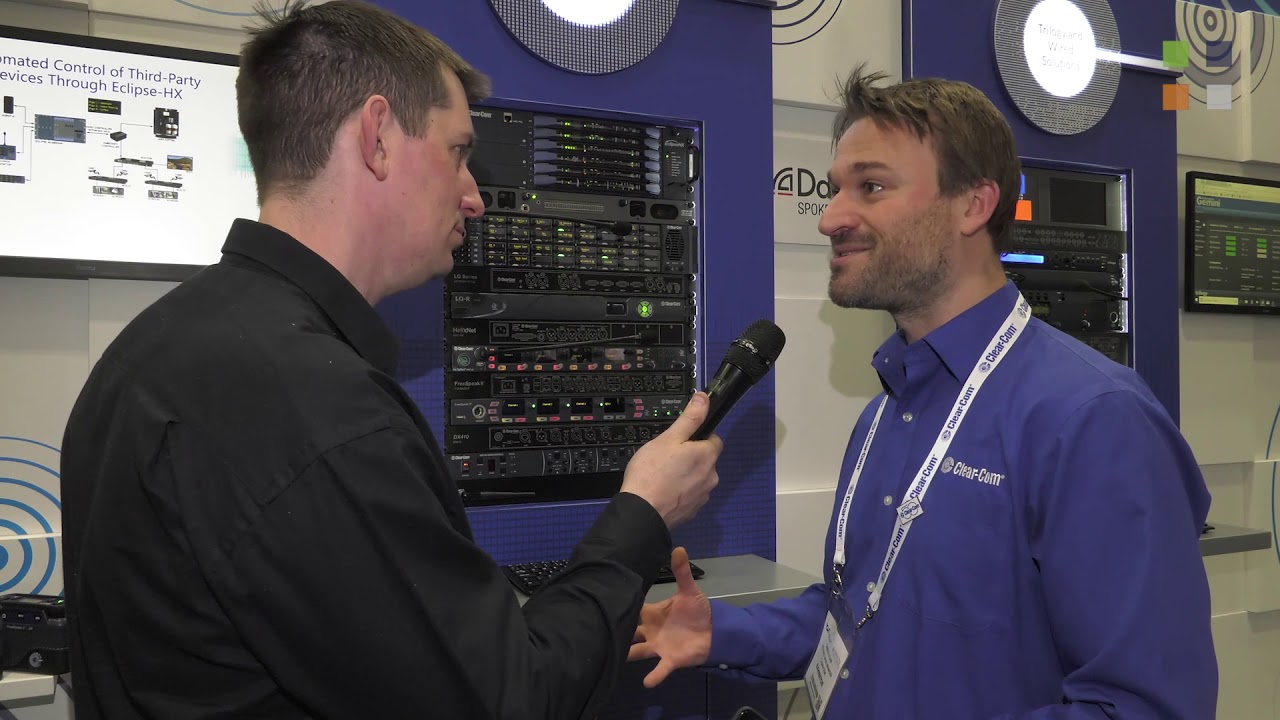 Clear-Com talks with KitPlus at BVE2018