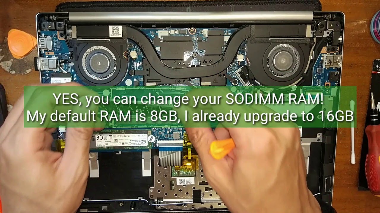 Lenovo Ideapad 720S - Disassembly Thermal Issue Maintenance Repair RAM Upgrade