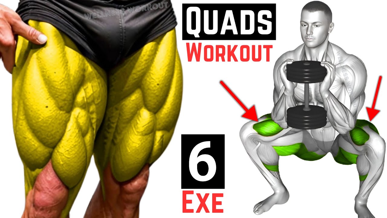 Quads Workout | Best Quads Exercises for Massive Leg Growth