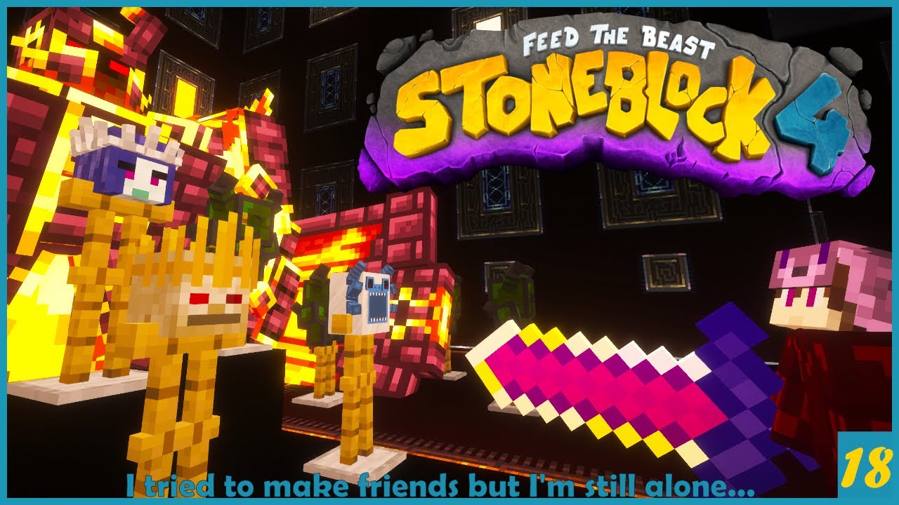 Stoneblock 4 -Minecraft Modpack- I tried to do too much!  Let's dance into the twilight. -18-