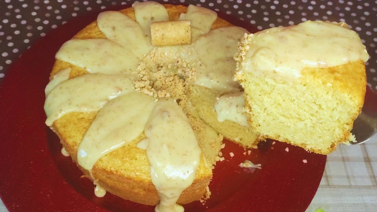 BOLO DE PAÇOCA SIMPLES DE LIQUIDIFICADOR