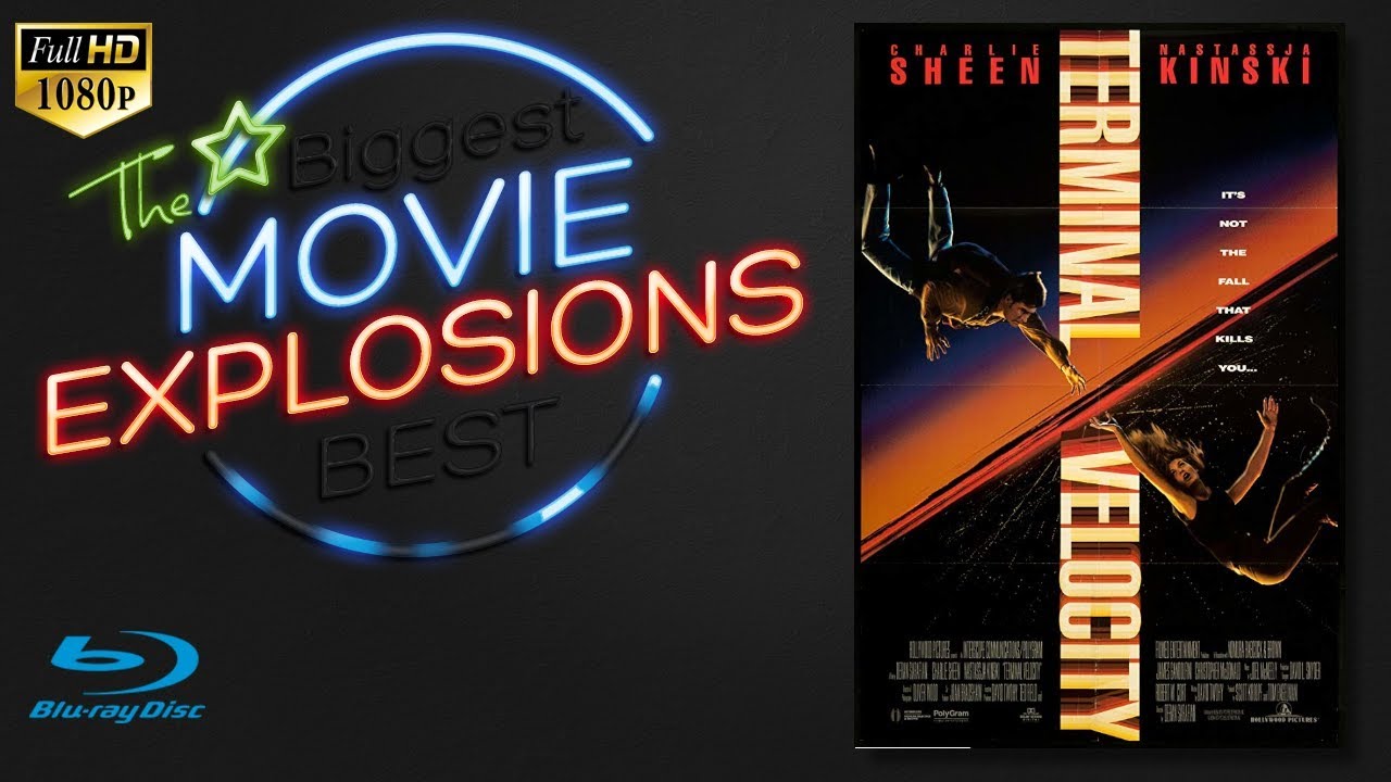 The Best movie explosions: Terminal Velocity (1994) Escape pod scene