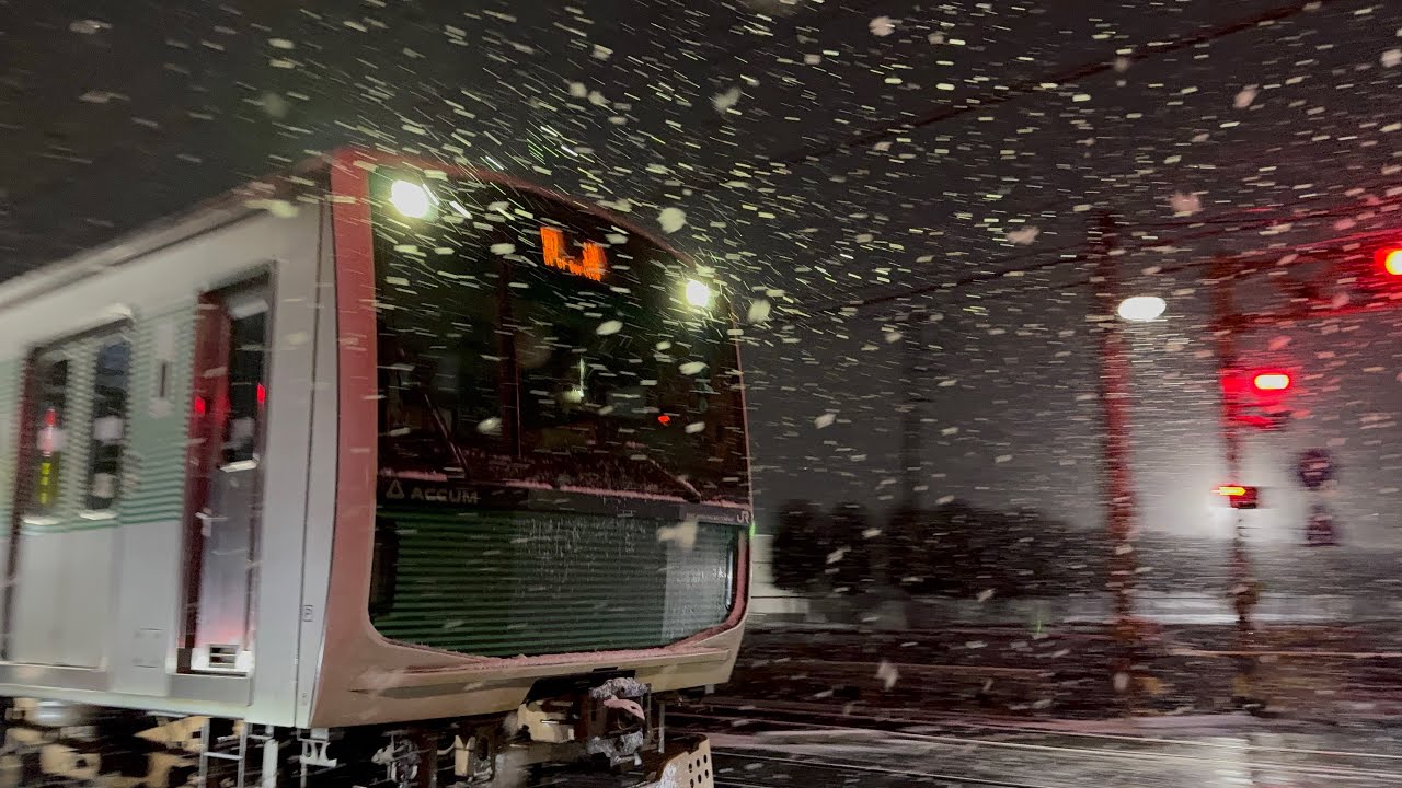 2026/02/08 EV-E301系ACCUMによる日光線霜取り列車