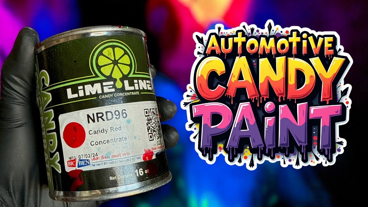 LiME LiNE Transparent Candy Concentrate for Automotive Custom Painting