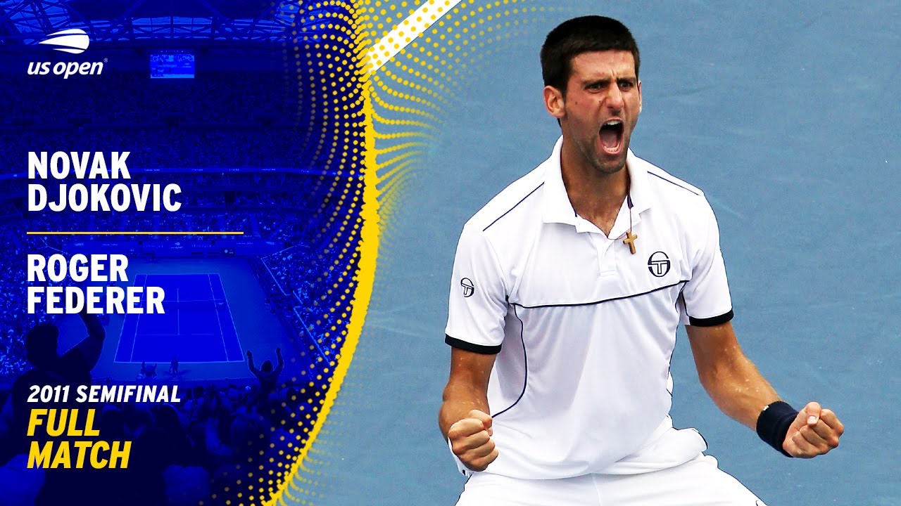 Novak Djokovic Beats Roger Federer in a 5-Set Thriller | Classic Full Match | 2011 US Open Semifinal