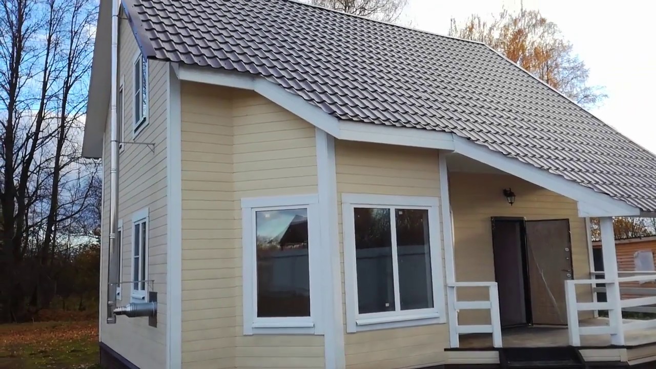 Недорогой дом 110м2. под ключ, по проекту 