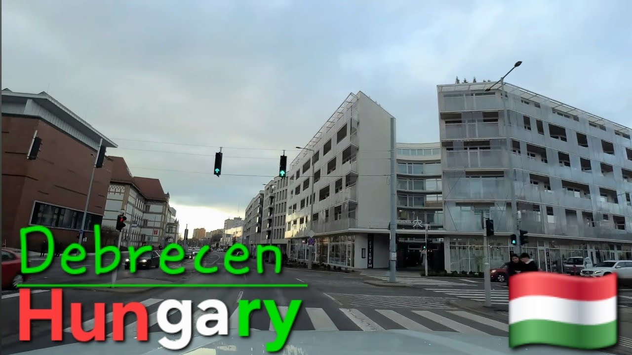 Debrecen Hungary 🇭🇺 4K Drive
