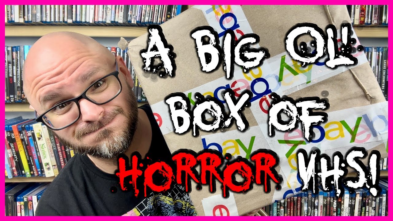 Unboxing Horror VHS Tapes from eBay Just in Time for Spooky Season!