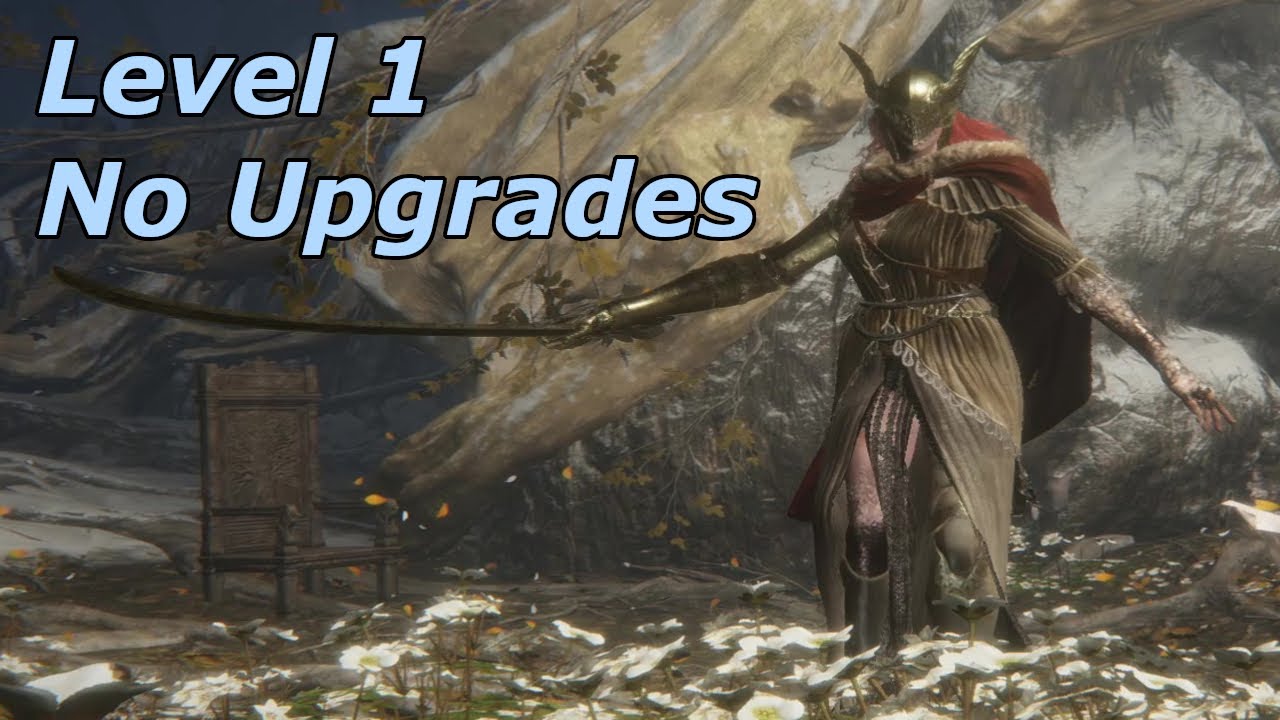 Elden Ring - Malenia RL1+0 (Level 1, No Weapon Upgrades)